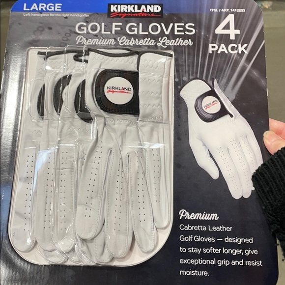 Kirkland Signature Accessories Nwt 4 Pack Golf Gloves Poshmark